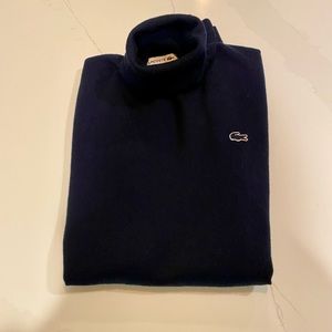 Lacoste women’s wool lightweight turtleneck